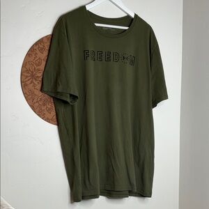 Under Armour Dark Green Freedom Tee